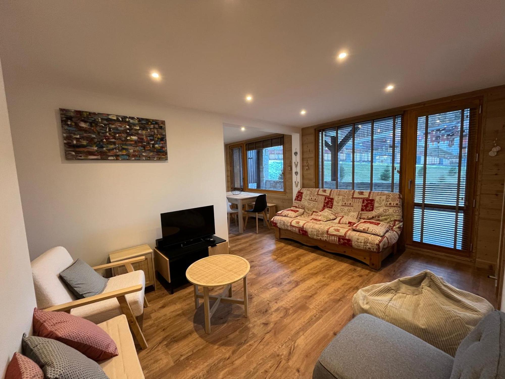 4P Au Pied Des Pistes, Refait A Neuf, La Plagne, Avec Wifi公寓 外观 照片
